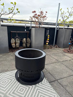 Fuoco di sera in terrazzo, foto di un cliente Flamesa