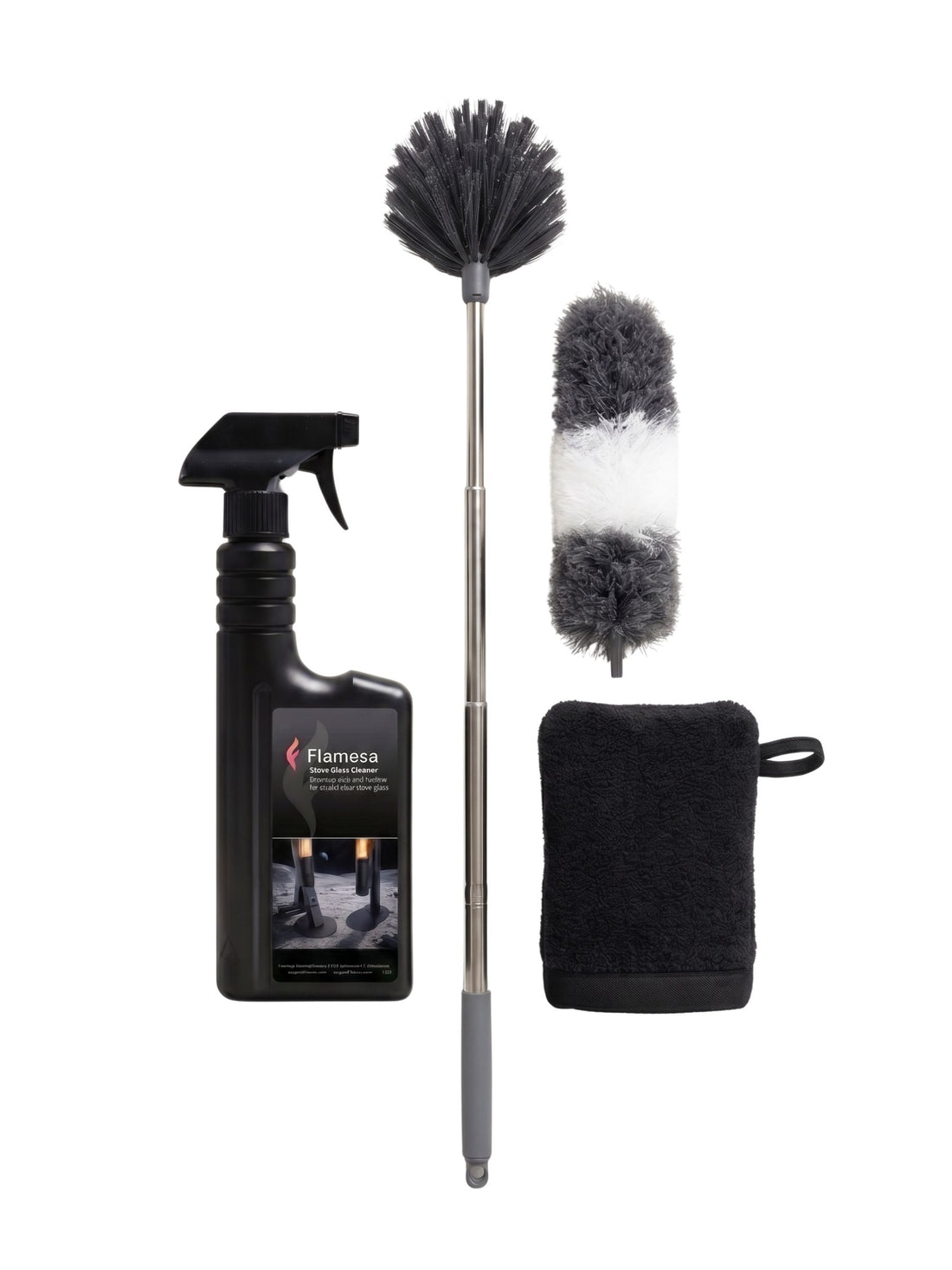 Premium Protection & Care Set - Set Accessori per Stufa a Pellet
