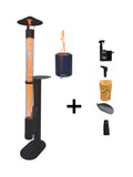 Kit di avviamento Flamesa® Lumina – stufa a pellet con Flamesa Vulcan in omaggio e accessori