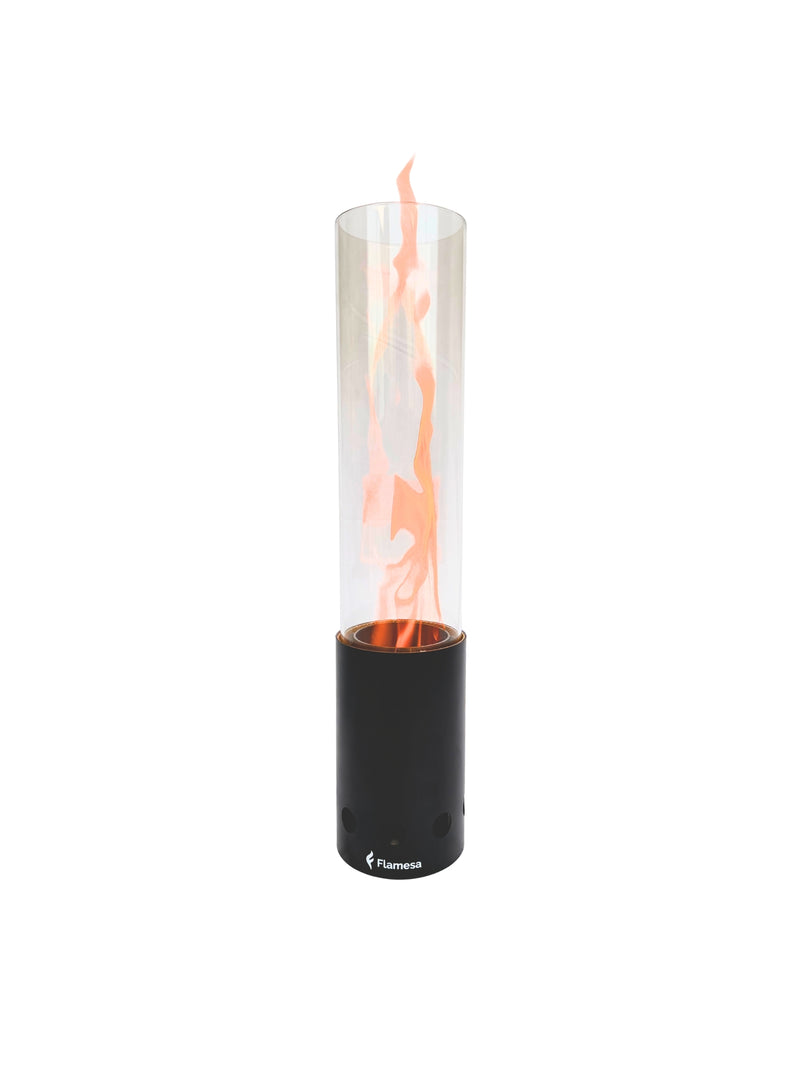 Flamesa® Pyra - Nero Braciere a pellet da tavolo